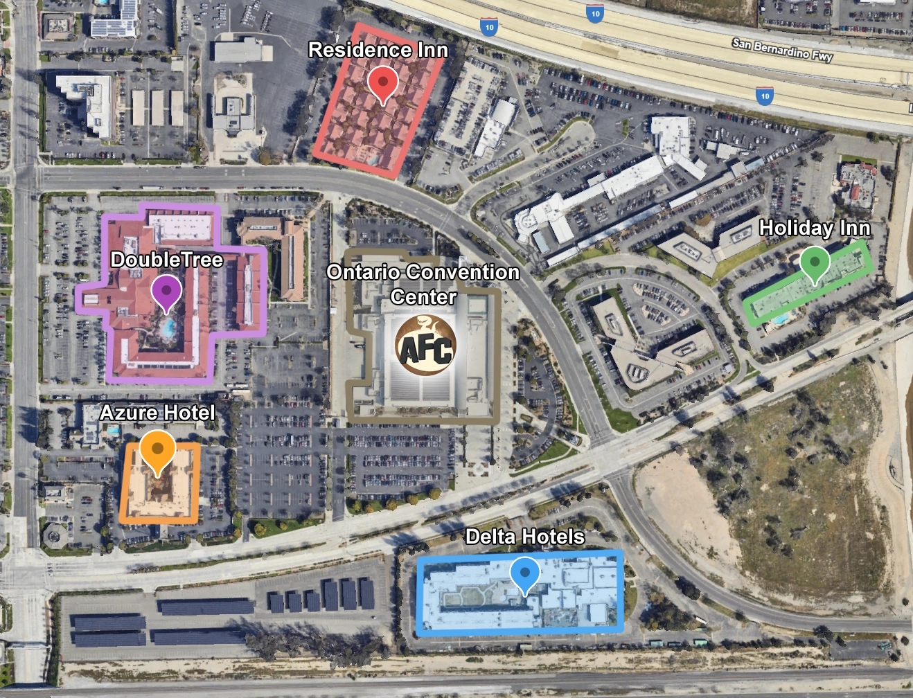 hotel map