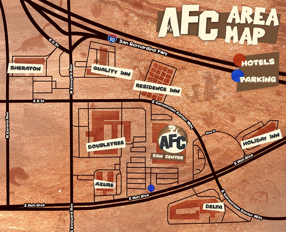 Dealers Den And Artists Map